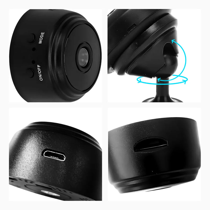 Mini Câmera A9: Monitoramento Moderno e Compacto