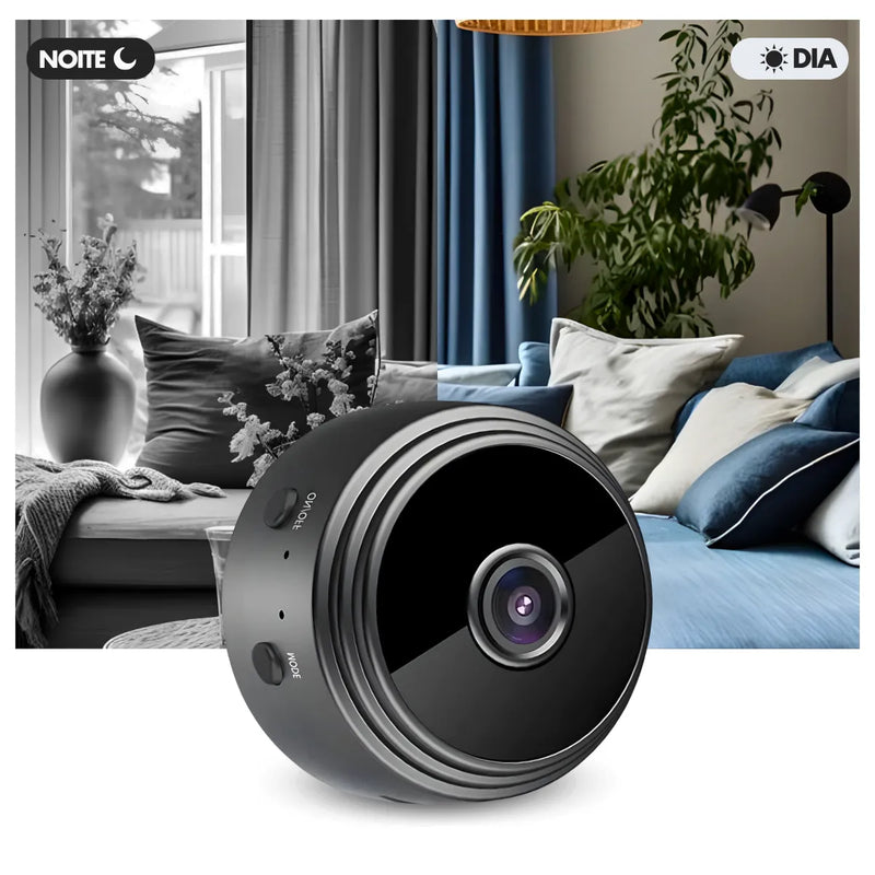 Mini Câmera A9: Monitoramento Moderno e Compacto