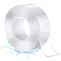 Fita Dupla Face de Gel Transparente – Extra Forte, 3M x 2cm, Adesiva, Reutilizável e Multiuso para Parede