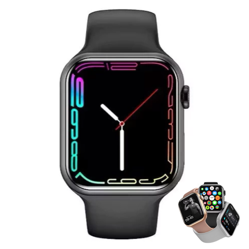 Smartwatch W55 – Relógio Inteligente com Tela Touch, Monitor Cardíaco, Notificações e Modo Esportivo