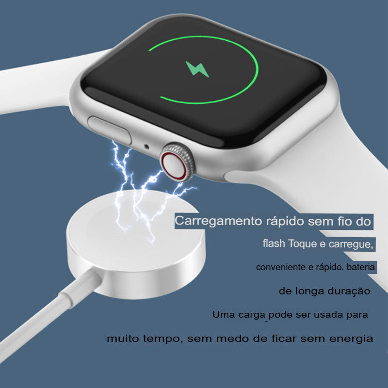 Smartwatch  38mm 2 em 1 – Elegância e Tecnologia no Seu Pulso!