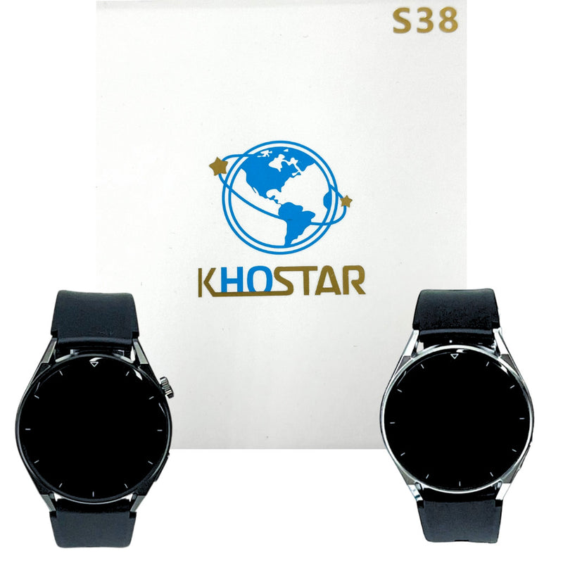 Smartwatch S38 – Controle Total no Seu Pulso com Estilo, Conectividade e Saúde